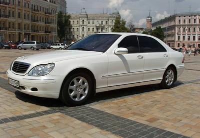 Фото 1 — Mercedes S500 Long, весільна компанія у місті Київ
